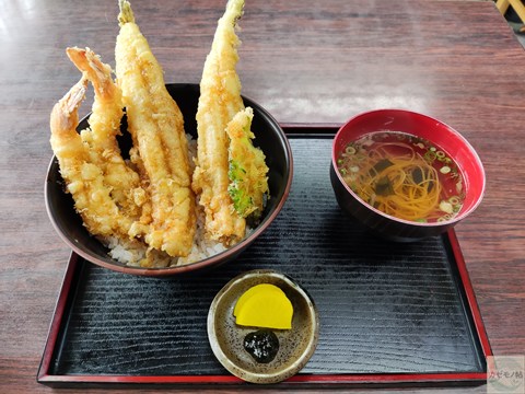 うめもとの穴子天丼