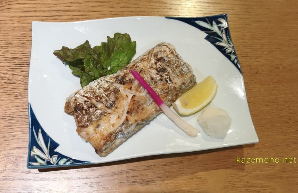 太刀魚塩焼